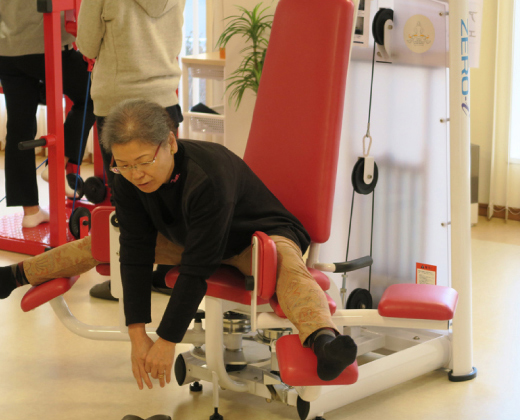 リハビリテーション(ほほえみ倶楽部)